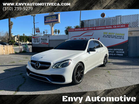 2016 Mercedes-Benz E-Class for sale at Envy Automotive in Canoga Park CA