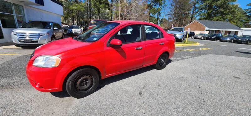 2009 Chevrolet Aveo for sale at Bahia Auto Sales in Chesapeake VA
