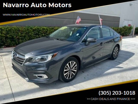 2019 Subaru Legacy for sale at Navarro Auto Motors in Hialeah FL