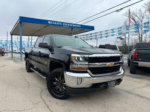 2017 Chevrolet Silverado 1500 for sale at Quality Investments in Tyler TX