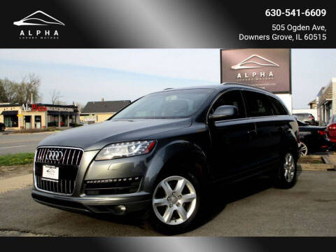 2014 Audi Q7 for sale at Alpha Luxury Motors in Downers Grove IL