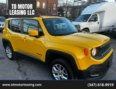 2015 Jeep Renegade for sale at TD MOTOR LEASING LLC in Staten Island NY