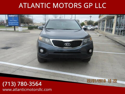 2011 Kia Sorento for sale at ATLANTIC MOTORS GP LLC in Houston TX