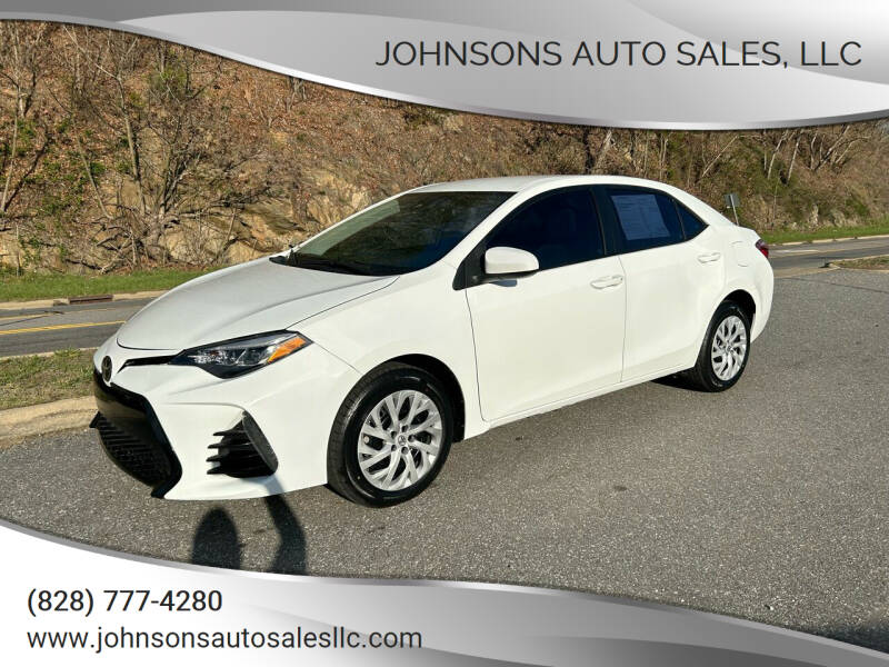 2019 Toyota Corolla for sale at Johnsons Auto Sales, LLC in Marshall NC