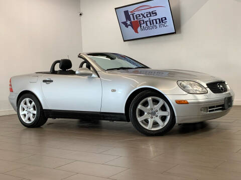 1998 Mercedes-Benz SLK for sale at Texas Prime Motors in Houston TX