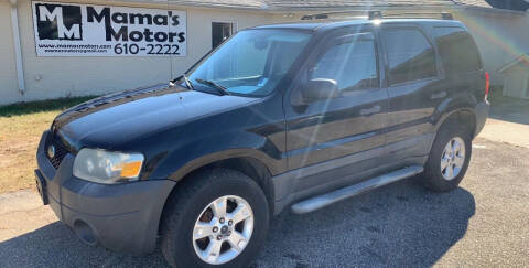 2007 Ford Escape for sale at Mama's Motors in Pickens SC