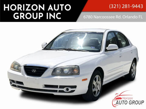 2005 Hyundai Elantra for sale at HORIZON AUTO GROUP INC in Orlando FL