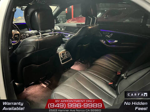 2017 Mercedes-Benz S-Class S 550