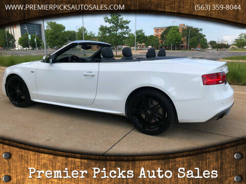 2014 Audi S5 for sale at Premier Picks Auto Sales in Bettendorf IA