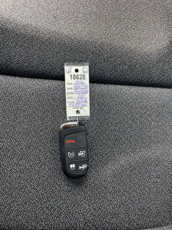 2026 RAM ProMaster