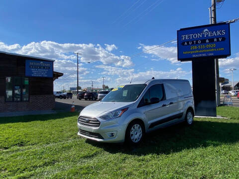 2019 Ford Transit Connect for sale at TETON PEAKS AUTO & RV in Idaho Falls ID