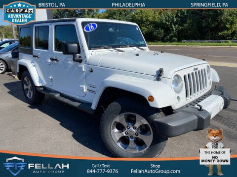 2016 Jeep Wrangler Unlimited for sale at Fellah Auto Group in Philadelphia PA