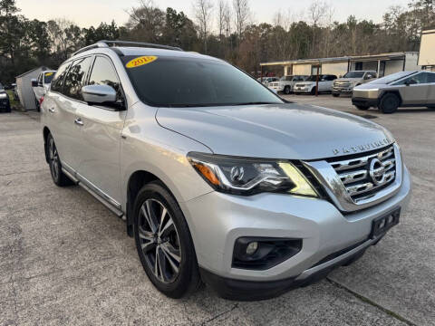 2017 Nissan Pathfinder for sale at AUTO WOODLANDS in Magnolia TX