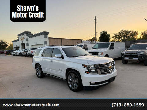 2016 Chevrolet Tahoe for sale at Shawn's Motor Credit in Houston TX