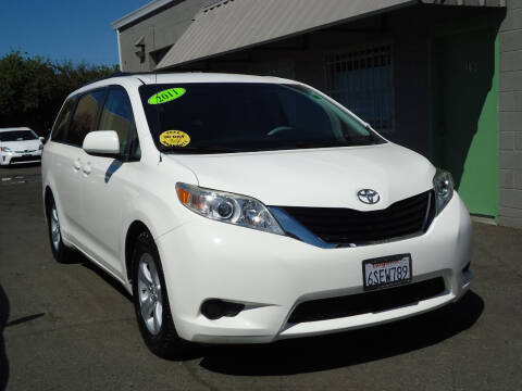 2011 Toyota Sienna for sale at Moon Auto Sales in Sacramento CA