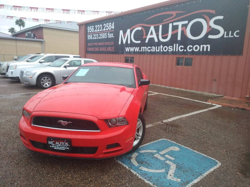2013 Ford Mustang for sale at MC Autos LLC in Pharr TX