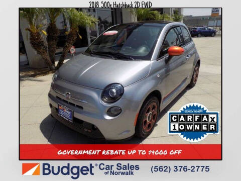 2018 FIAT 500e