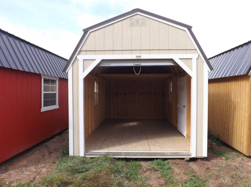 10 X 16 LOFTED BARN W/GARAGE PKG for sale at Extra Sharp Autos in Montello WI