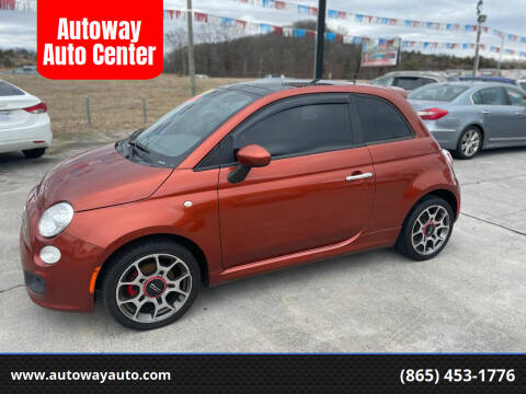 2012 FIAT 500 for sale at Autoway Auto Center in Sevierville TN