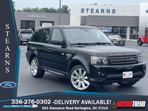 2013 Land Rover Range Rover Sport for sale at Stearns Ford in Burlington NC