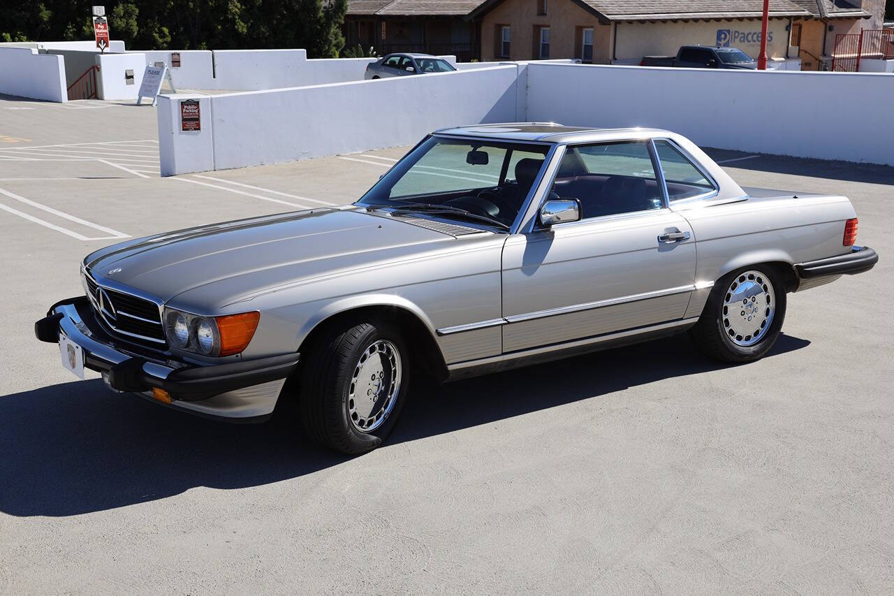 1986 Mercedes-Benz 560-Class for sale at DE AUTOS INC in San Juan Capistrano, CA