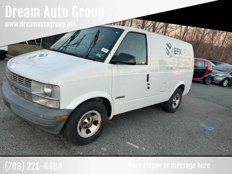2001 Chevrolet Astro for sale at Dream Auto Group in Dumfries VA