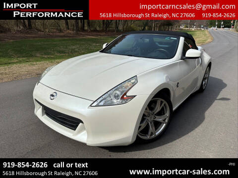 2012 Nissan 370Z for sale at Import Performance Sales in Raleigh NC