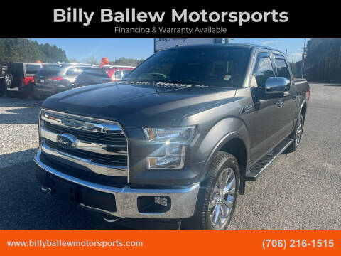 2017 Ford F-150 for sale at Billy Ballew Motorsports in Dawsonville GA