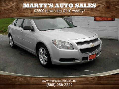 2011 Chevrolet Malibu for sale at Marty's Auto Sales in Lenoir City TN