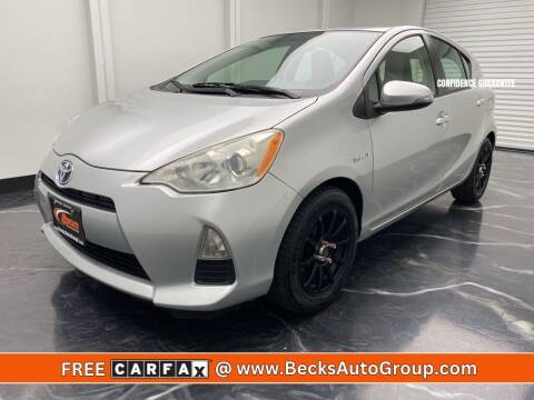 2012 Toyota Prius c for sale at Becks Auto Group in Mason OH