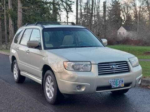 2006 Subaru Forester for sale at CLEAR CHOICE AUTOMOTIVE in Milwaukie OR