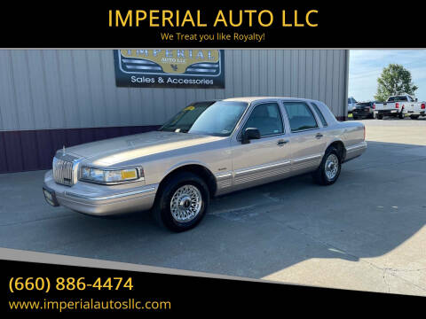 1997 Lincoln Town Car for sale at IMPERIAL AUTO LLC in Marshall MO