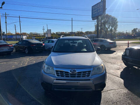 2012 Subaru Forester for sale at TIGER AUTO SALES INC in Redford MI