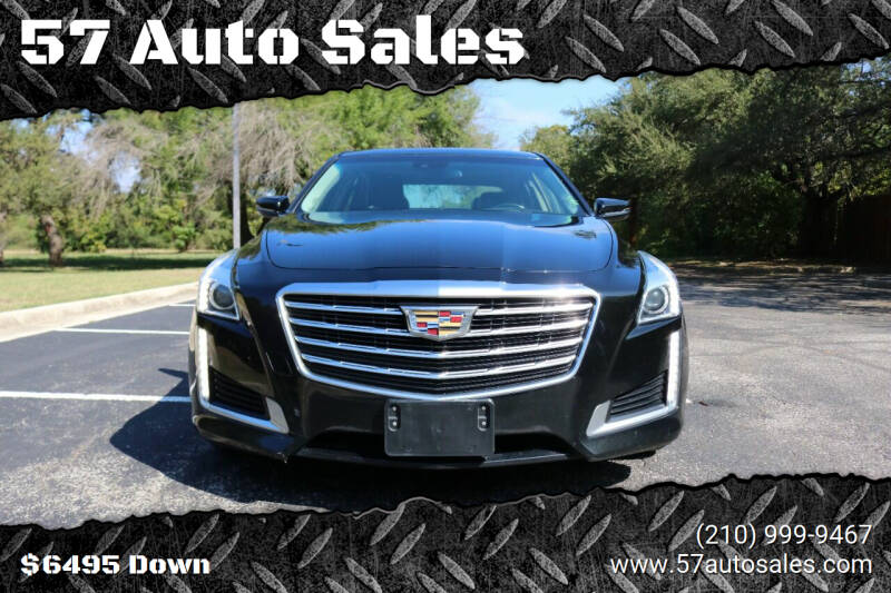 2018 Cadillac CTS for sale at 57 Auto Sales in San Antonio TX