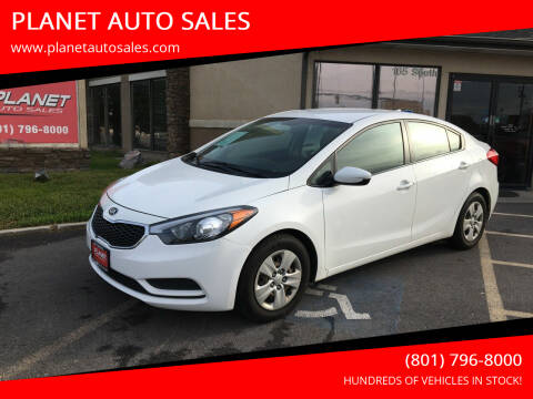 2016 Kia Forte for sale at PLANET AUTO SALES in Lindon UT