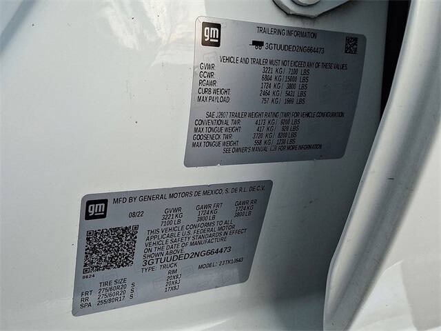 2022 GMC Sierra 1500