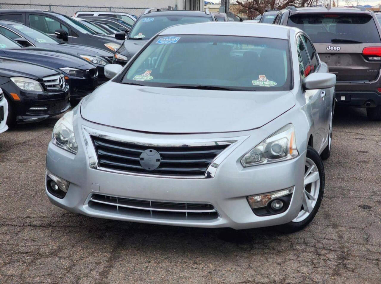 2015 Nissan Altima for sale at GO GREEN MOTORS in Lakewood, CO