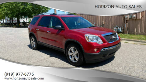 2012 GMC Acadia for sale at Horizon Auto Sales in Raleigh NC