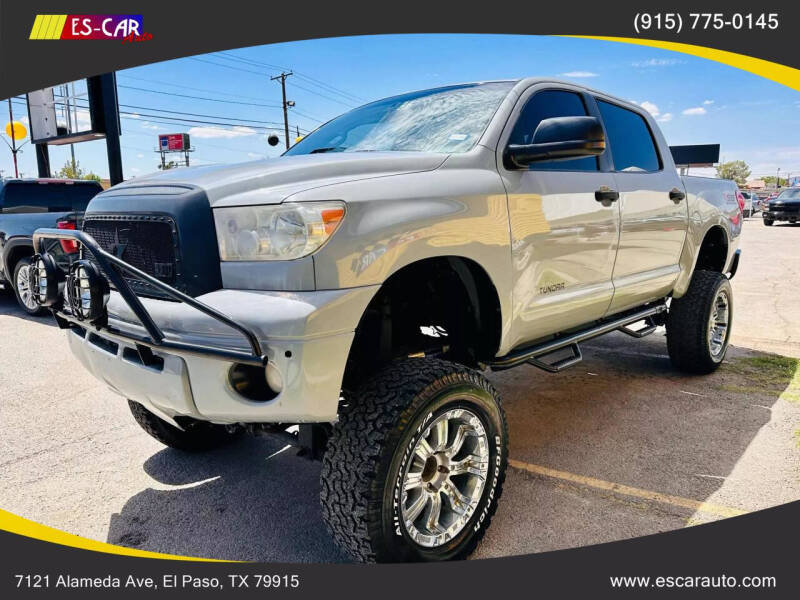 2008 Toyota Tundra for sale at Escar Auto - 9809 Montana Ave Lot in El Paso TX