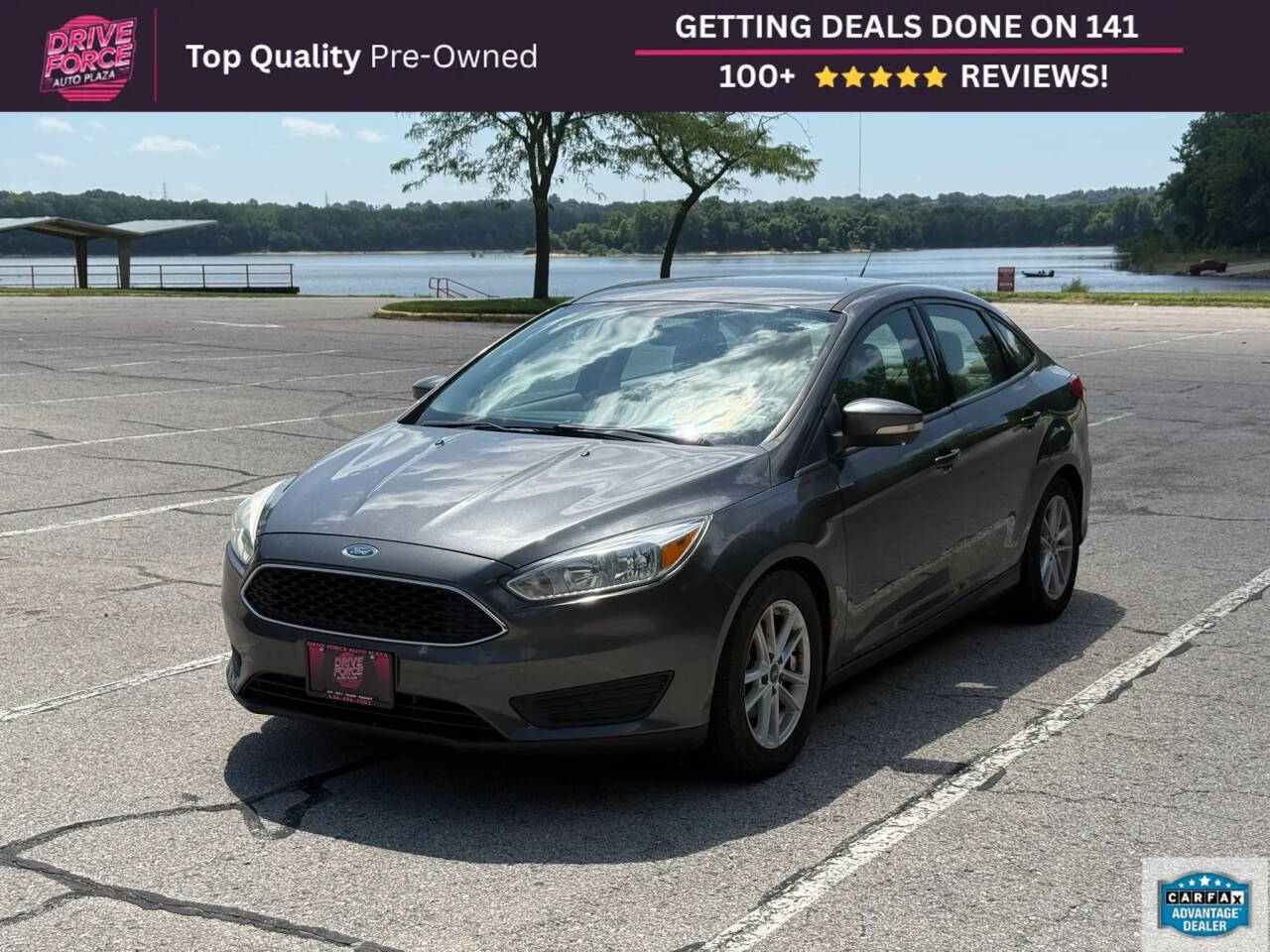 Dk. Gray 2016 Ford Focus SE SE 4dr Sedan 1