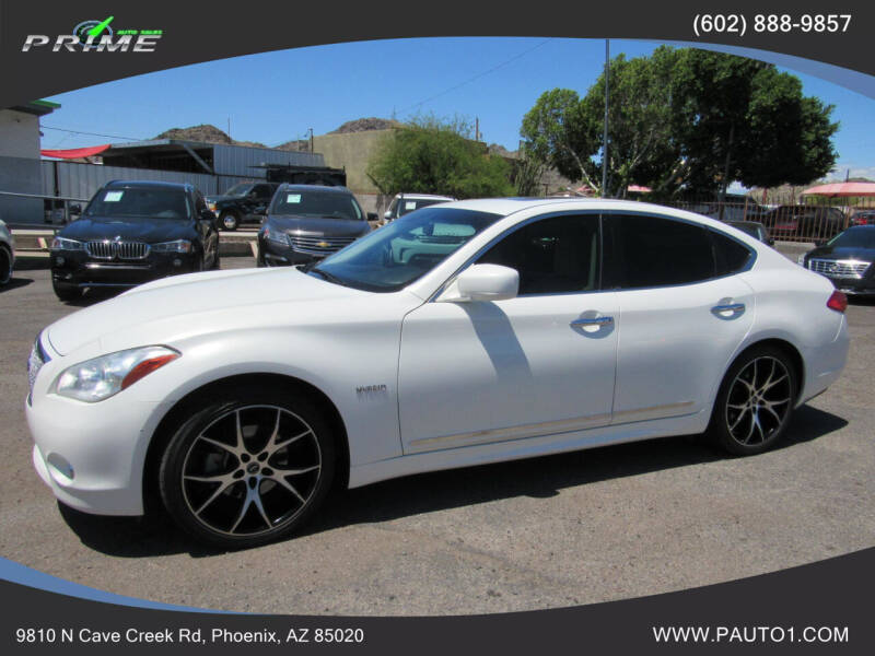 2013 Infiniti M35h for sale at Prime Auto Sales in Phoenix AZ