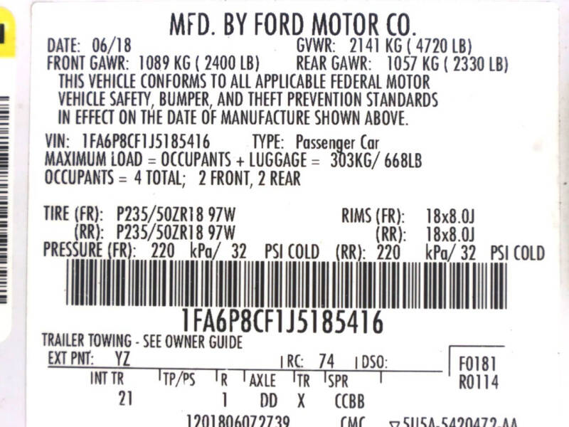 2018 Ford Mustang GT