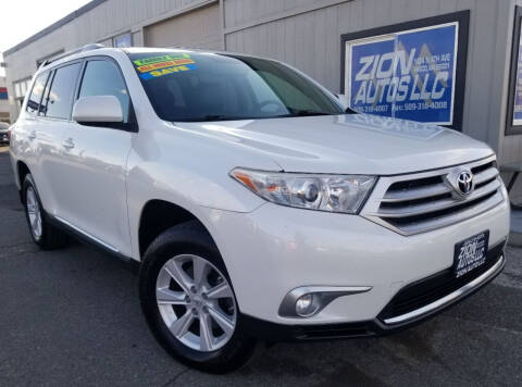 2011 Toyota Highlander for sale at Zion Autos LLC in Pasco WA