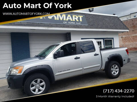 2011 Nissan Titan for sale at Auto Mart Of York in York PA