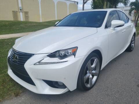 2014 Lexus IS 350 for sale at Maxicars Auto Sales in West Park FL