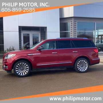 2018 Lincoln Navigator for sale at Philip Motor Inc in Philip SD