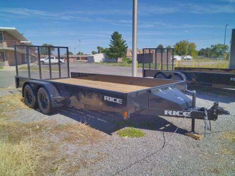 2023 Rice Trailers 82 INCH X 16 FOOT UTILITY for sale at ALL STAR TRAILERS Utilities in , NE