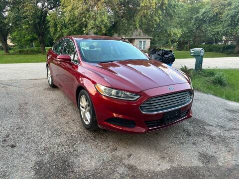 2013 Ford Fusion for sale at Sertwin LLC in Katy TX