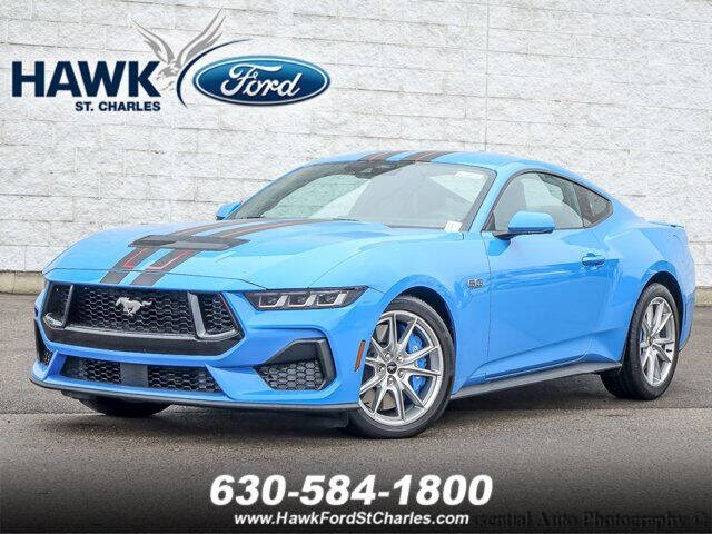 2024 Ford Mustang for sale at Hawk Ford of St. Charles in Saint Charles IL