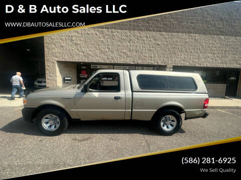 2007 Ford Ranger for sale at D & B Auto Sales LLC in Harrison Township MI